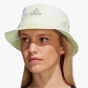 Adidas Women’s Bucket Hat Color:Lime Green/White Size:S/M (NWT)